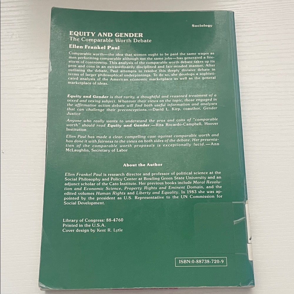 Equity and Gender Book - Picture 3 of 3